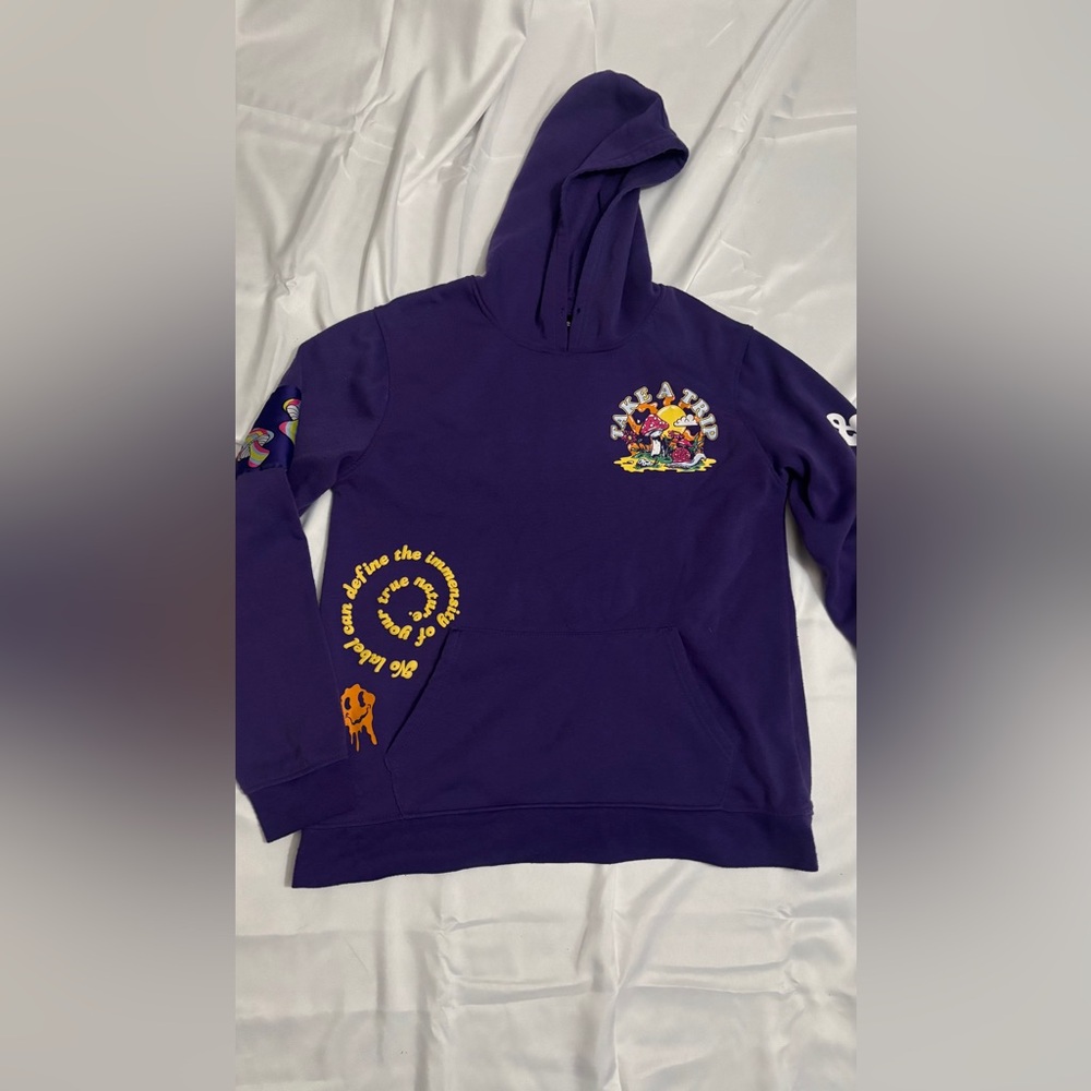 Rue21 Purple Graphic Hoodie